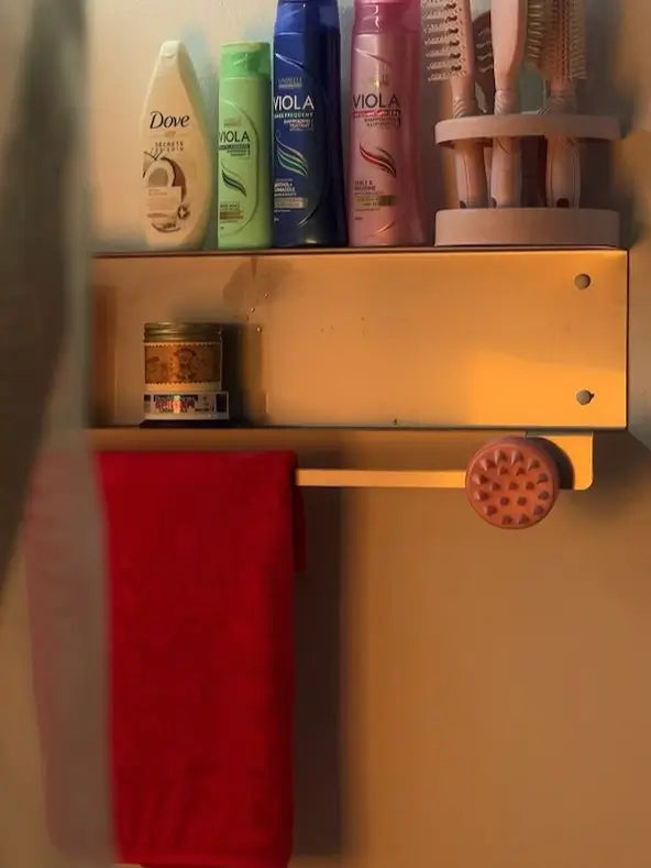 Etager salle de bain Inox Astuce maison